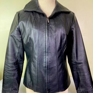 East 5th Genuine Leather Slim Fit Jacket